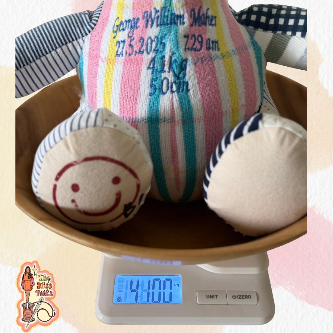 Weighted Keepsake Bear