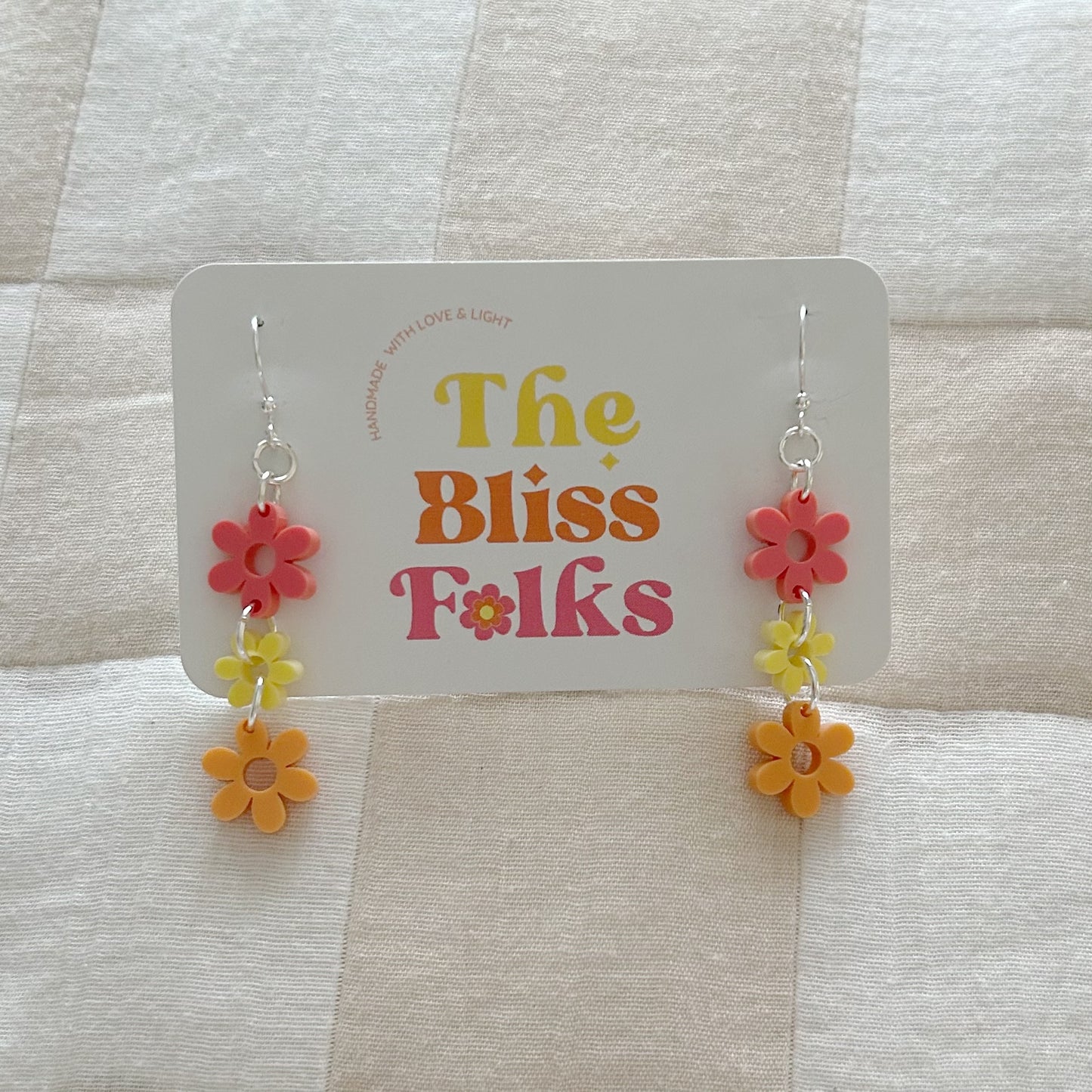 Groovy Flower Earrings