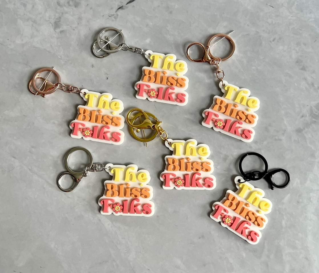 The Bliss Folks Keyring