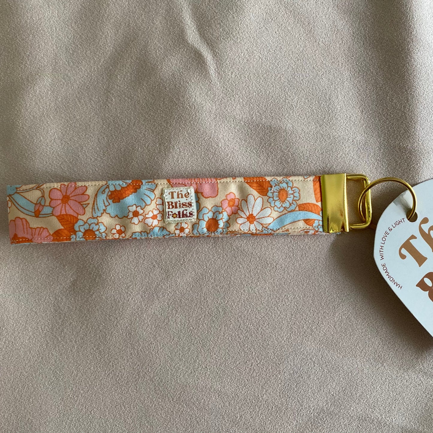 Key Chain • Retro Floral