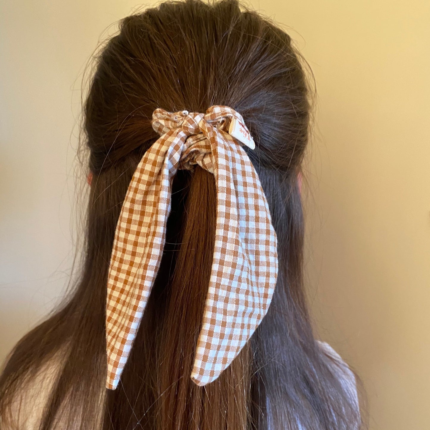 Knot Bow Scrunchie • Dusty Pink