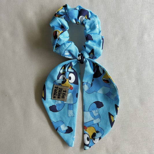 Knot Bow Scrunchie • Bluey