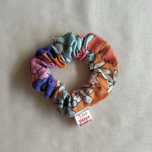 Little Groovers Scrunchie • Retro Orange